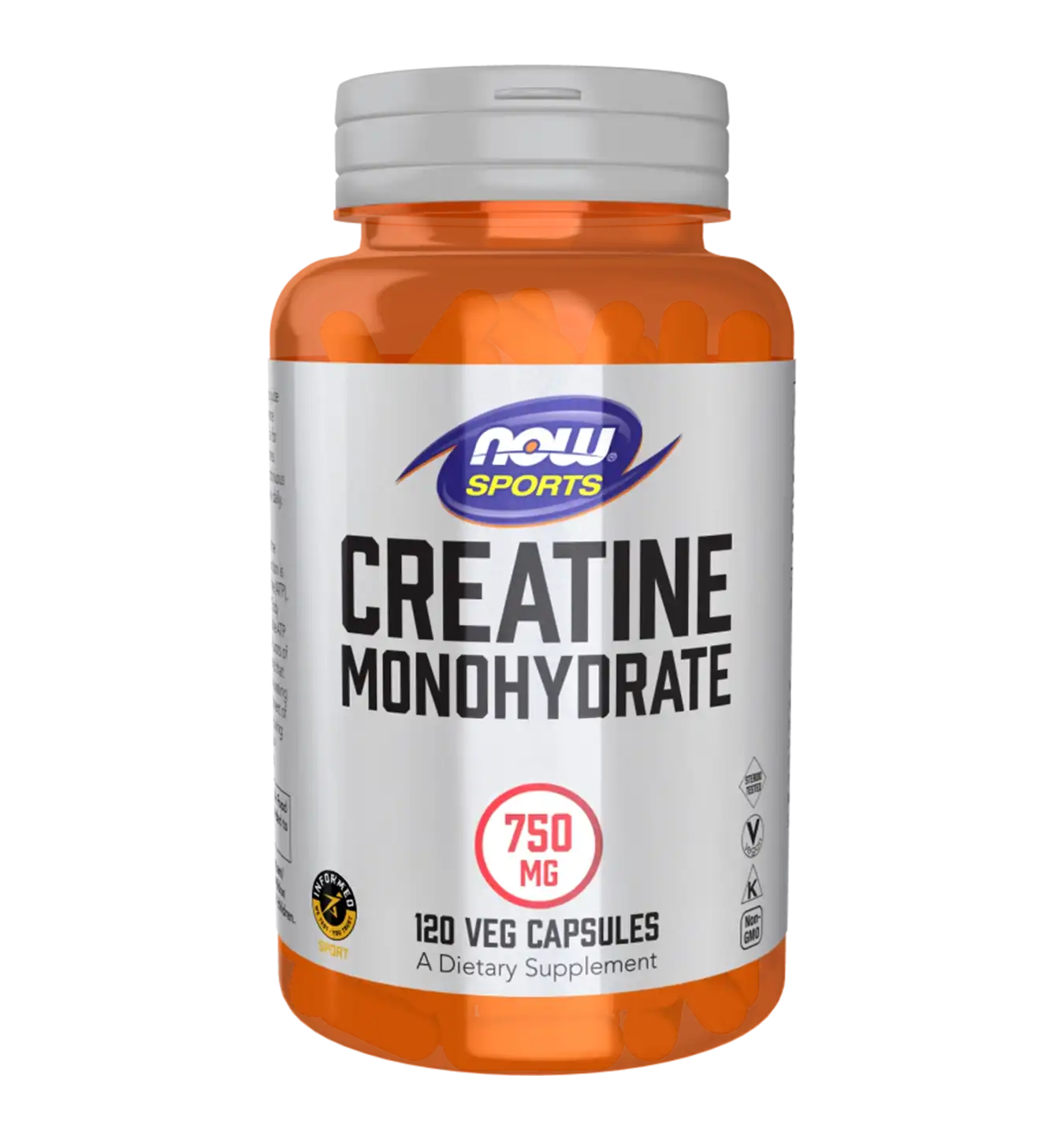 Now Foods Creatine Monohydraat 750mg - 120 caps
