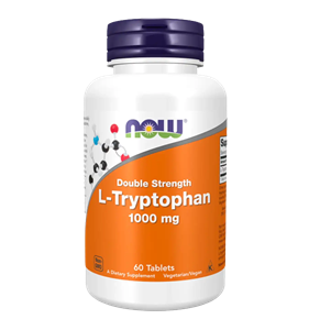 Now Foods L-Tryptophan Double Strength 1000mg - 60 tabl