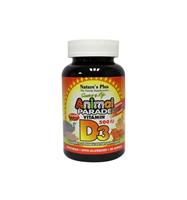 Natures Plus Animal parade vitamine D3 kauwtablet