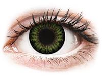 Maxvue Vision ColourVUE BigEyes Party Green - zonder sterke (2 lenzen)