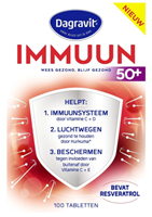 Dagravit Immuun 50+ 100 tabletten