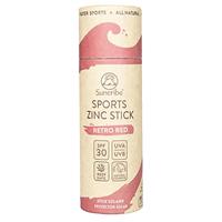 Suntribe Natuurlijke Sport Zinkstick SPF 30 - Retro Red