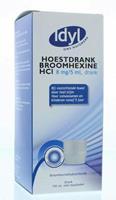 Hoestdrank broomhexine HCl 8 mg/5 ml 150ml