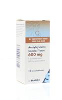Sandoz Acetylcysteine 600 mg 10 bruistabletten