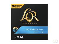 L'Or Koffiecups decaffeinato