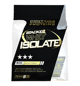 Stacker2 Whey Isolate Stacker - 750 g - Cookies & Cream