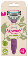 Xtreme3 Beauty Eco Green Wegwerpscheermesjes