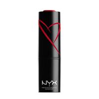 NYX Professional Makeup Shout Loud Satin Lipstick - Red Haute SLSL11