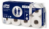 Tork Toilettenpapier, 2-lagig, weiß