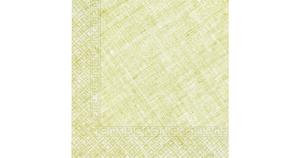 Procos Servietten Limettengrün in Textildesign Einfarbige Papierprodukte - kompostierbar 3-lagig 33x33cm Limettengrün, 20 Stück hellgrün
