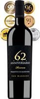 Cantine San Marzano San Marzano 62 Anniversario Riserva Primitivo Di Manduria Dop 2017 - Rotwein, Italien, Trocken, 0,75l