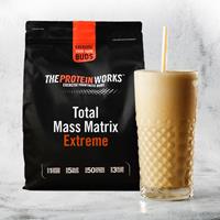 theproteinworks™ Total Mass Matrix Extreme Salted Caramel Bandit