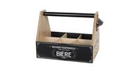 Clayre & Eef Flessenrek met flessenopener | 29*19*20 cm | Bruin | Hout |  | 6H1930