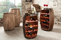 Wijnrek Bordeaux 60 cm koffie