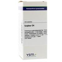 VSM Sulphur d4 200tab