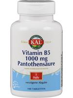 Kal vit b5 1000mg pantotheenz 100st