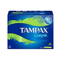 Tampax COMPAK tampón super 22 uds