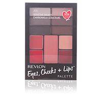 Revlon Make Up PALETTE eyes, cheeks + lips #200-seductive smokies