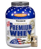 Weider Premium Whey Protein - 2300g - Vanille-Karamell