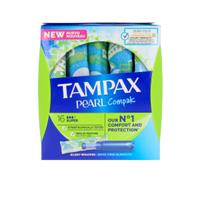 Tampax Pearl Compak Plus Tamponer - 16 stuks
