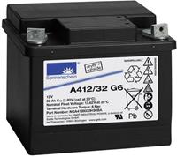 gnbsonnenschein GNB Sonnenschein A412/32 G6 Loodaccu 12 V 32 Ah Loodgel (b x h x d) 210 x 175 x 175 mm M6-schroefaansluiting Onderhoudsvrij