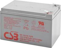 csbbattery CSB Battery HR 1251W high-rate HR1251WF2 Bleiakku 12V 12Ah Blei-Vlies (AGM) (B x H x T) 151 x 100 x