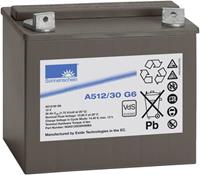 gnbsonnenschein GNB Sonnenschein A512/30 G6 Loodaccu 12 V 30 Ah Loodgel (b x h x d) 197 x 180 x 132 mm M6-schroefaansluiting Onderhoudsvrij, VDS-certificering