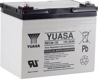 Yuasa REC36-12 YUAREC3612 Bleiakku 12V 36Ah Blei-Vlies (AGM) (B x H x T) 196 x 169 x 130mm M5-Schrau