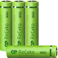 GP Batteries ReCyko+ HR03 Micro (AAA)-Akku NiMH 950 mAh 1.2V 4St.