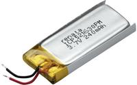 Renata ICP521630PM Spezial-Akku Prismatisch Kabel LiPo 3.7V 250 mAh