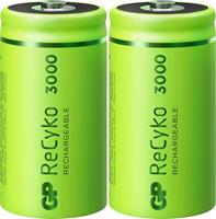 Oplaadbare C batterij (baby) GP Batteries ReCyko+ NiMH 1.2 V 3000 mAh 2 stuk(s)