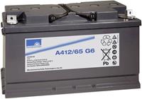 gnbsonnenschein GNB Sonnenschein A412/65 G6 Loodaccu 12 V 65 Ah Loodgel (b x h x d) 353 x 190 x 175 mm M6-schroefaansluiting Onderhoudsvrij