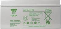 Yuasa NPL78-12 Loodaccu 12 V 78 Ah Loodvlies (AGM) (b x h x d) 380 x 174 x 166 mm M8-schroefaansluiting Onderhoudsvrij