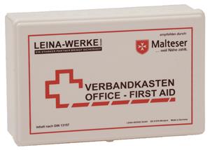 leina-werke LEINA Betriebsverbandkasten Office, Inhalt DIN 13157, weiß