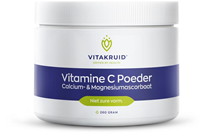 Vitakruid Vitamine c poeder calcium- & magnesiumascorbaat 260gr
