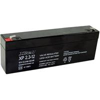 Xcell XP2.112 Loodaccu 12 V 2.3 Ah Loodvlies (AGM) (b x h x d) 178 x 66 x 35 mm Kabelschoen 4.8 mm Onderhoudsvrij, VDS-certificering