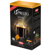 Kaffeekapseln Ritmo Lungo von ESPRESTO, K-fee System / 16 Kapseln (16 Lungo Kapseln)