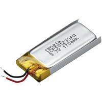 Renata ICP501233PA Spezial-Akku Prismatisch Kabel LiPo 3.7V 175 mAh