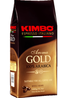 Kimbo Caffe Kimbo Aroma Gold 100% Arabica 1kg Bohnen