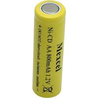 Mexcel DAA800B Spezial-Akku Mignon (AA) Flat-Top NiCd 1.2V 800 mAh