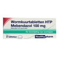 Wormkuurtabletten HTP Mebendazol 100mg