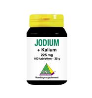 SNP Jodium 225 mcg + kalium 100 tabletten