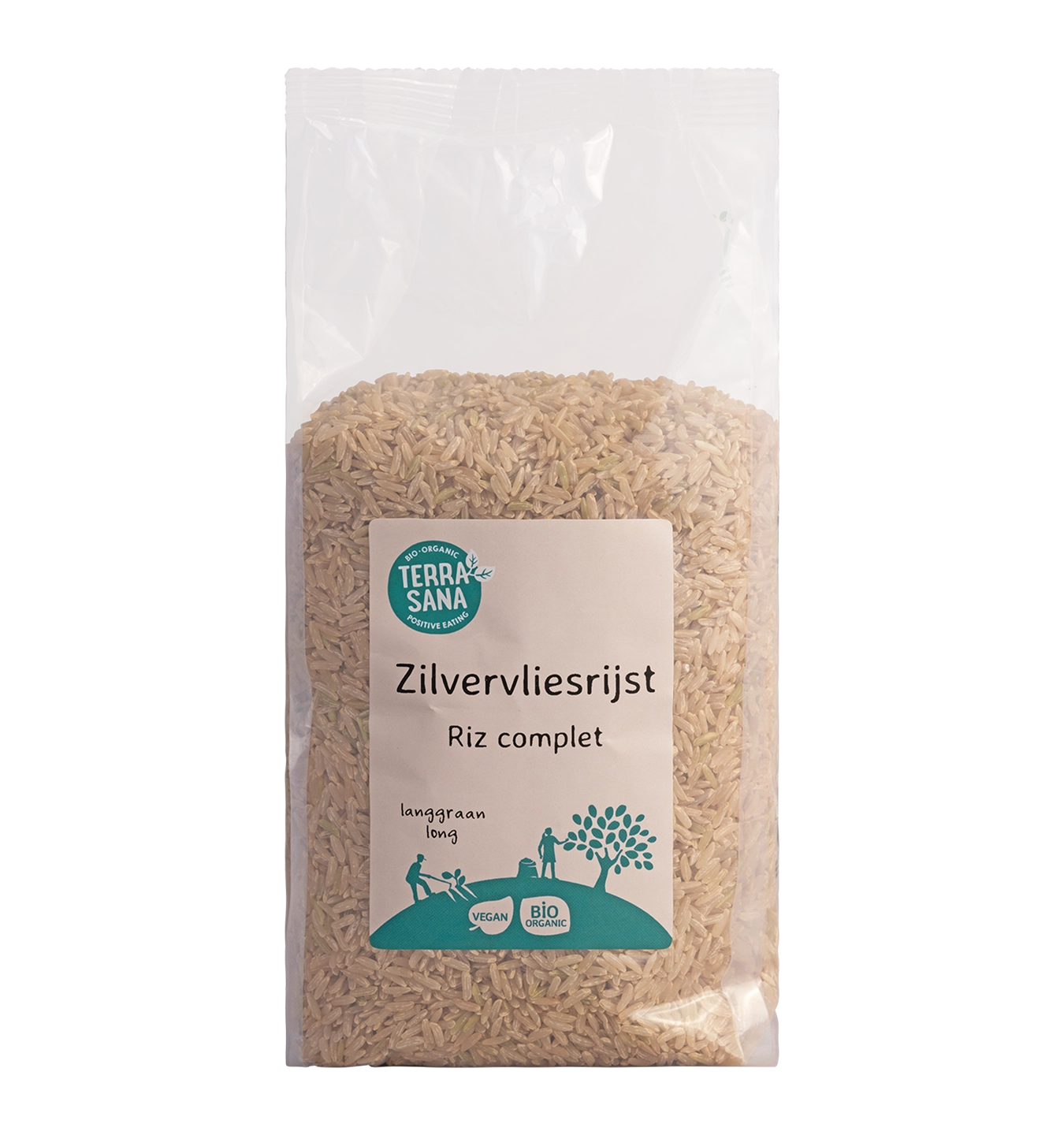 Terrasana Zilvervliesrijst (lang) - 1000 g