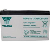 Yuasa REW 45 - 12 REW45/12 Bleiakku 12V 8Ah Blei-Vlies (AGM) (B x H x T) 151 x 97 x 64mm Flachstecke