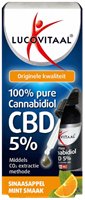 Lucovitaal Cbd olie 5% sinaasappel-mint 10ml