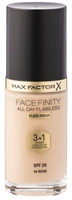 Max Factor FACEFINITY ALL DAY FLAWLESS 3 IN 1 foundation #55-beige