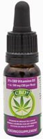 Jacob Hooy Cbd olie 5% met vitamine d 10ml