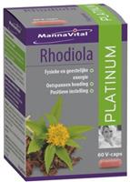 Mannavital Rhodiola platinum 60 vegicaps