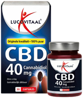 Lucovitaal Cbd 40mg 30 capsules