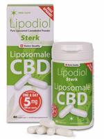 Neo Cure Lipodiol sterk, liposomale cbd 5 mg 60 capsules